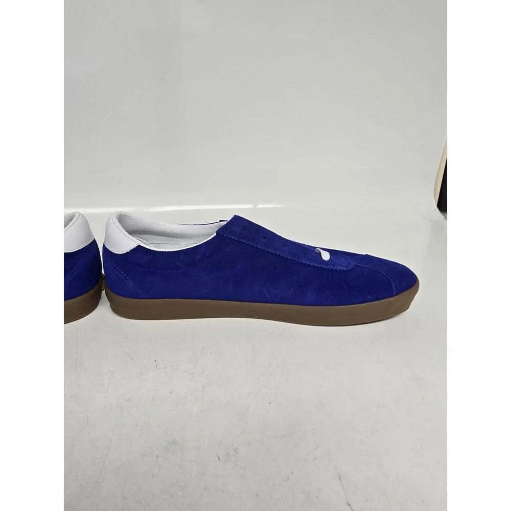 Vans Track Sports Low Blue White Gum Suede Sneakers VN000CTDCJF1 Mens 12